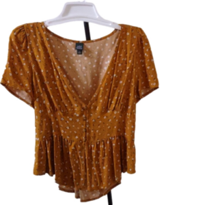 Wild Fable Rust Cropped Top Women's Medium